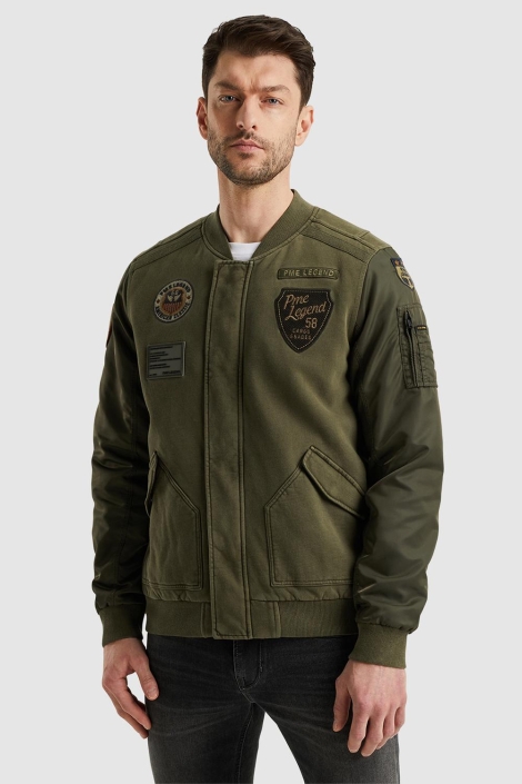 PME legend zip jacket interlock jacquard twil